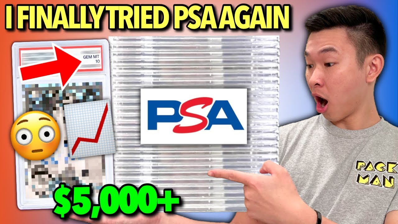 I graded cards with PSA for the FIRST time in 2.5 YEARS (AMAZING RESULTS)! 🤯🔥