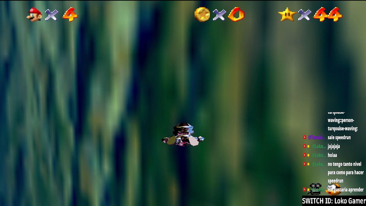 Jugando Super Mario 64 en Directo Parte 1