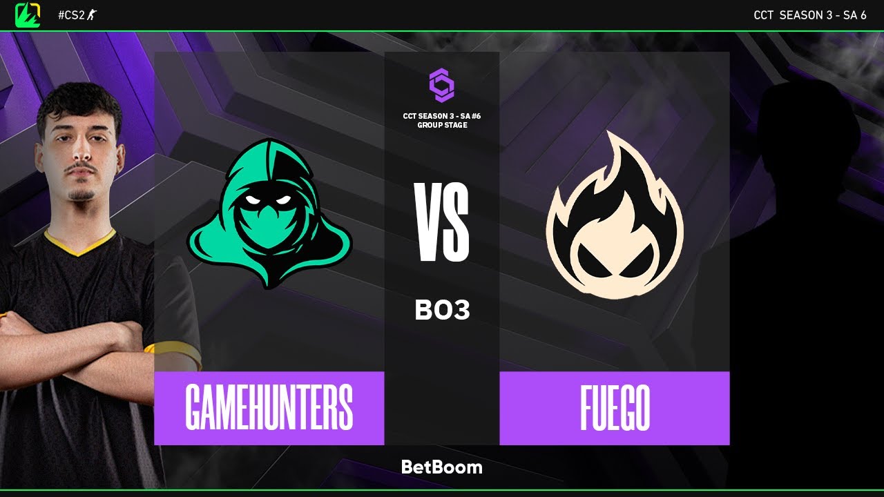 CCT Season 3 - SA #6 | GameHunters vs Fuego | Fase de grupos | CS2