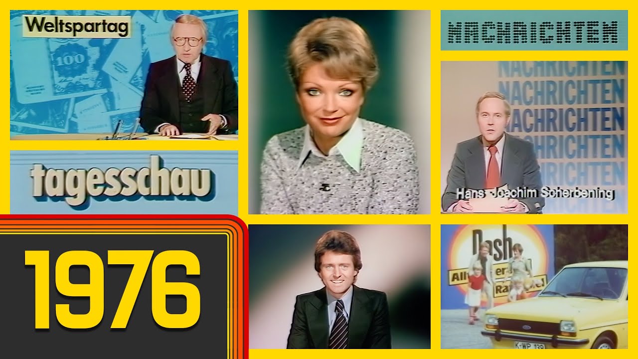Werbung, Kinderprogramm, Tagesschau & Regionalprogramm mit Nachrichten (27.10.1976)