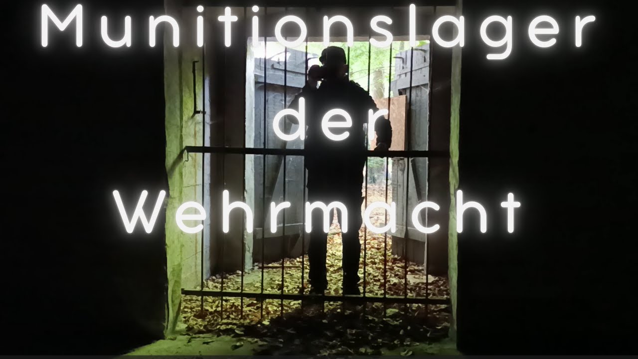 Riesiges Munitionslager der Wehrmacht entdeckt, Heeresmunitionsanstalt (MUNA), LOST PLACE