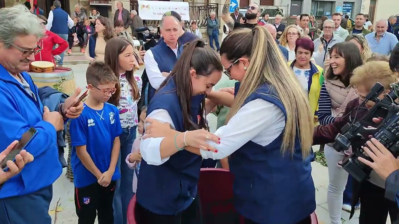Fiesta de la vendimia en Villarino de los Aires