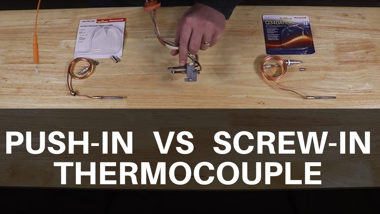 Push-in vs Screw-in Style Thermocouples Explained