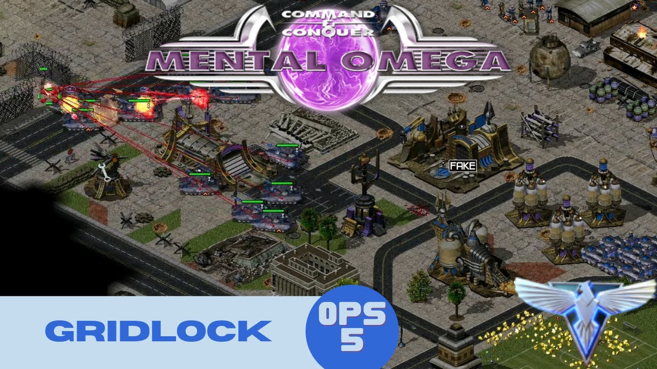 Red Alert 2 - Mental Omega [3.3.6] Allied Spec Ops #5 Gridlock