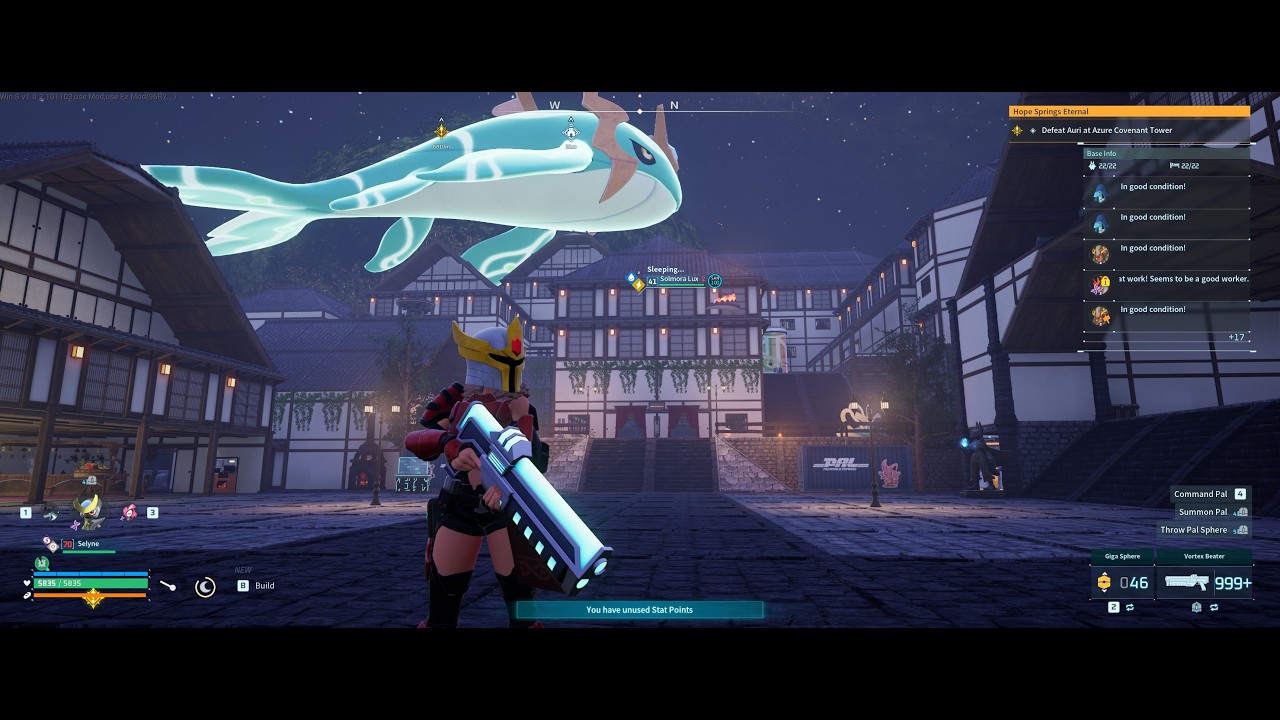 I Built Traverse Town from Kingdom Hearts In Palworld 1.0