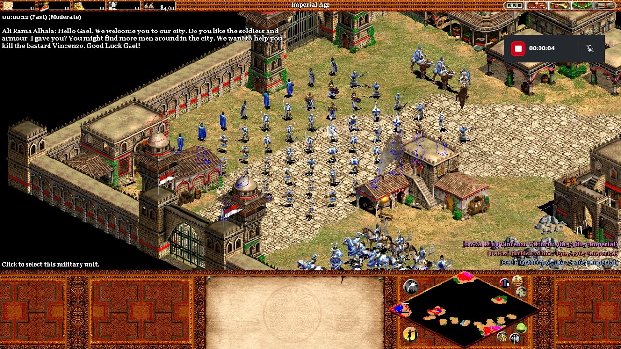 Age of empires 2 custom campaign: Gael the strong (final part) (No commentary)