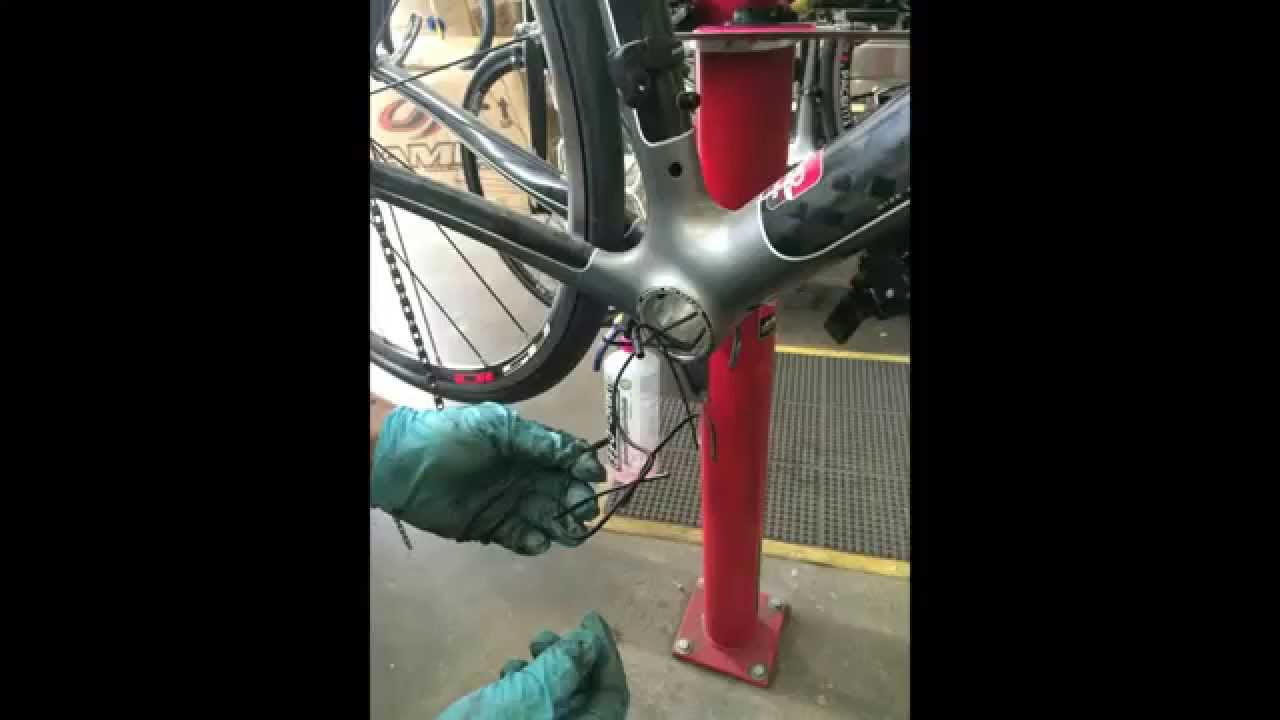 Shimano DI2 Cable Install Road Bicycle