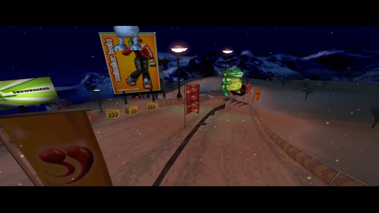 SSX Tricky Venue Cutscenes Announcer
