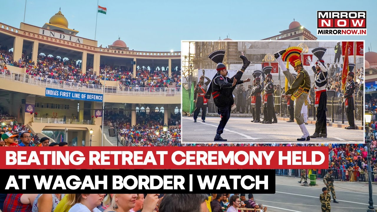 Republic Day 2026: Beating Retreat Ceremony At India-Pakistan Border In Amritsar | Watch Video
