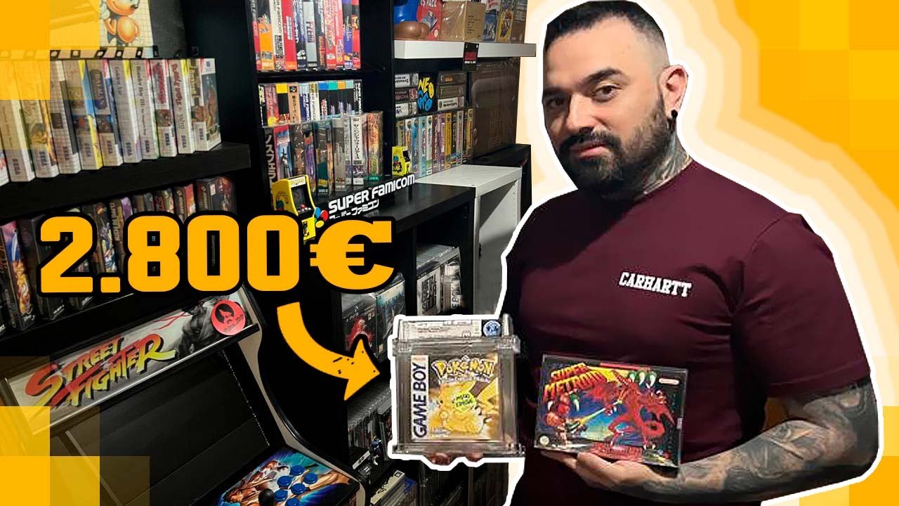 ¡Impoluta, preciosa e impresionante! ¡La colección de VIDEOJUEGOS de Nacho!