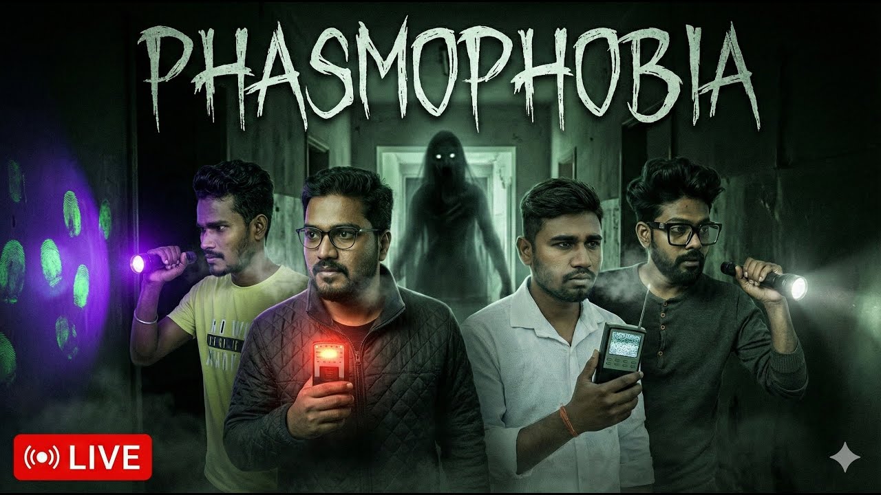 भुताने झपाटले! 👻 Phasmophobia Funny Gameplay | Can We Survive The Hunt?