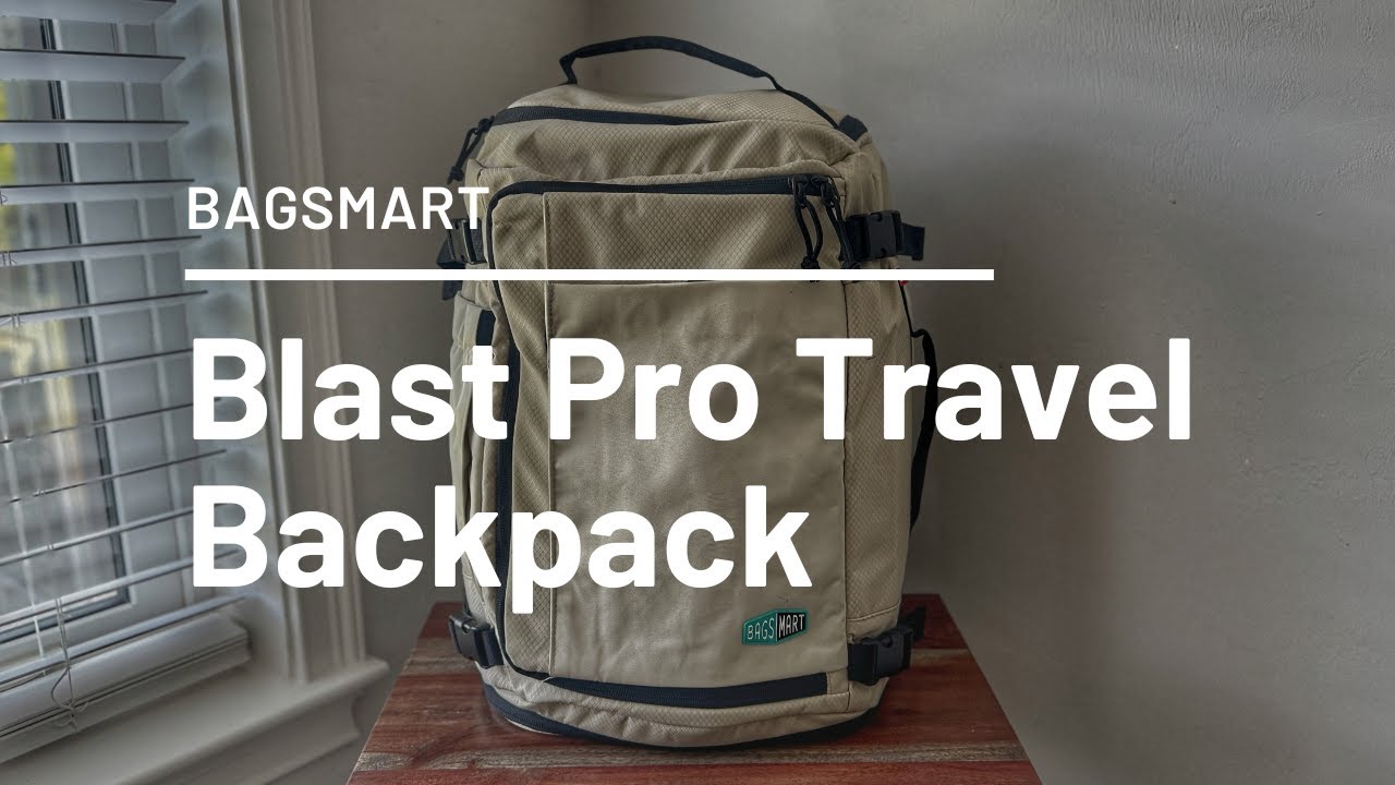 Обзор туристического рюкзака Bagsmart Blast Pro &mdash; бюджетный дорожный набор с одной сумкой!