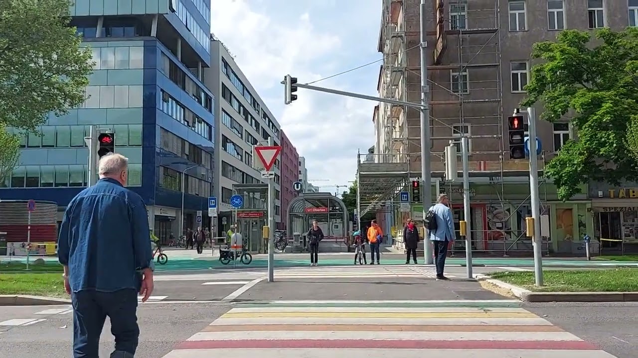 The best streets in Vienna - Lassallestrasse 2nd district near Praterstrern
