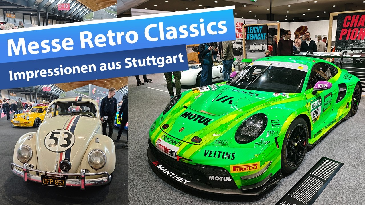 Retro Classics Messebesuch: Original Herbie - Dr!ft Action - Klassiker - Ein Paradies f&uuml;r Auto-Fans!