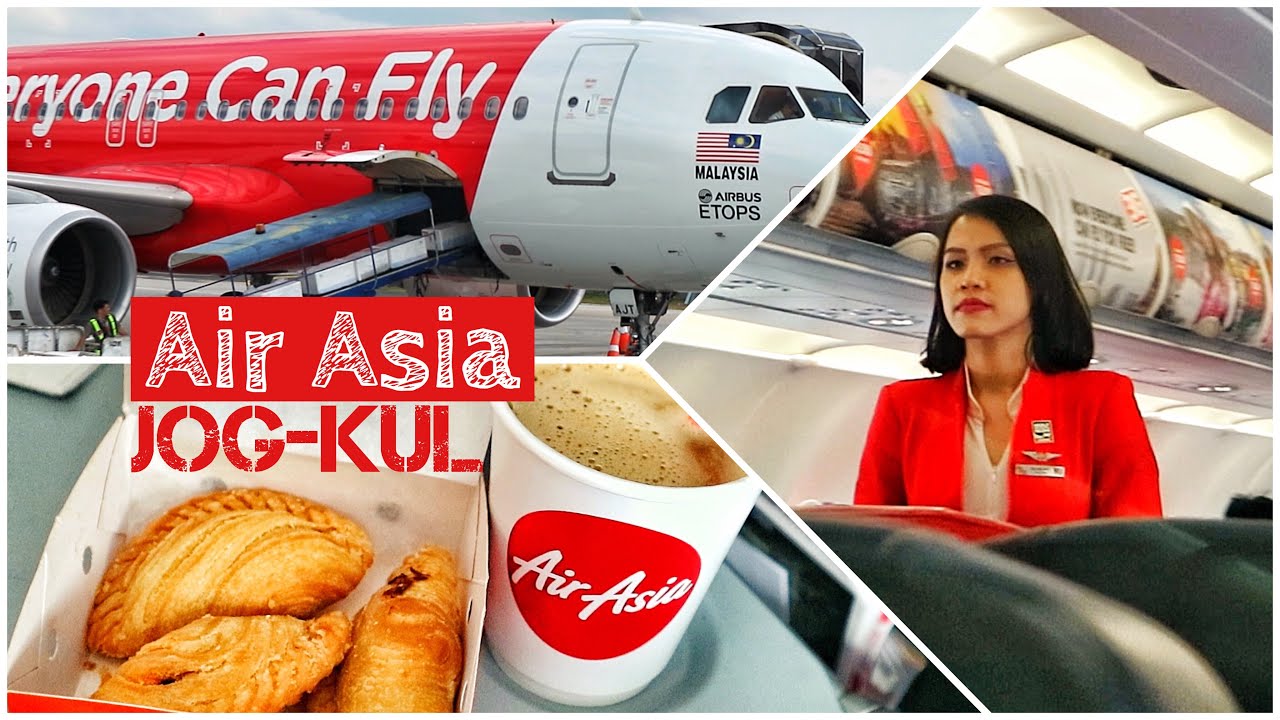 Air Asia AK347 FULL TRIP REPORT Yogyakarta To Kuala Lumpur #NoTalkNoBGM