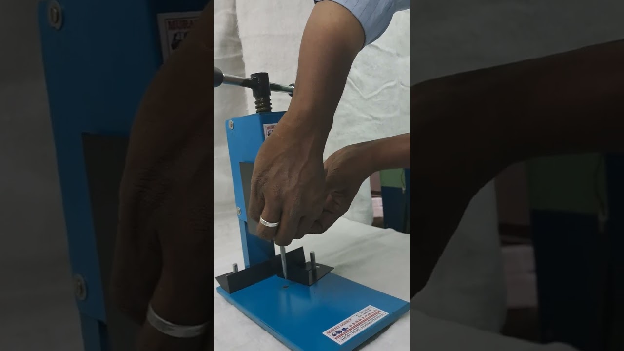 Paper Needle Punch, Binder Bodkin, Vocher Piercing- Screw type Machine
