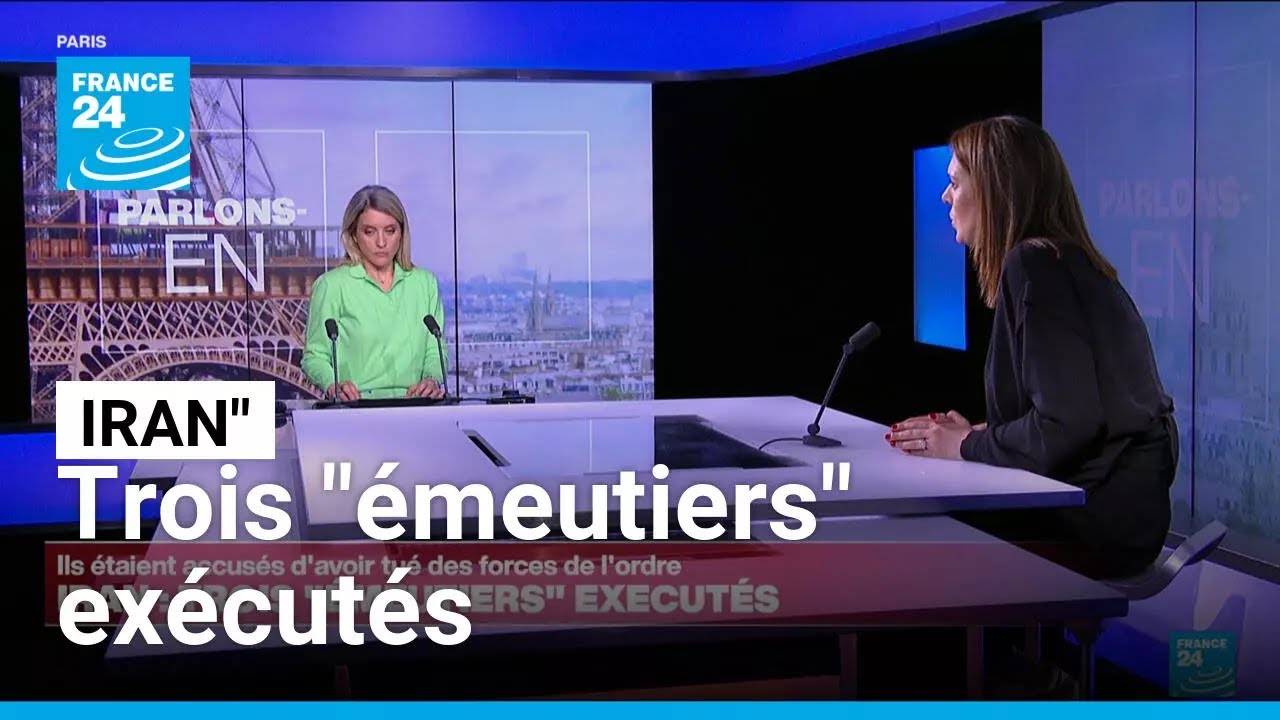 L'Iran annonce l'exécution de trois 