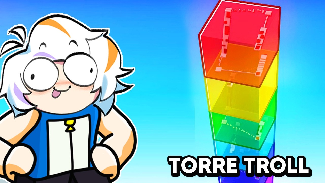 JUGUE LA TORRE MAS TROLL COMPLETO (TROLL TOWER ROBLOX)