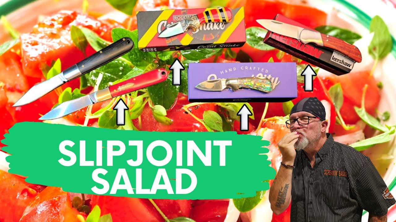 Slipjoint?? Salad. #knifereview #knifedisassembly #edcknife #slipjointknives #slipjointknife