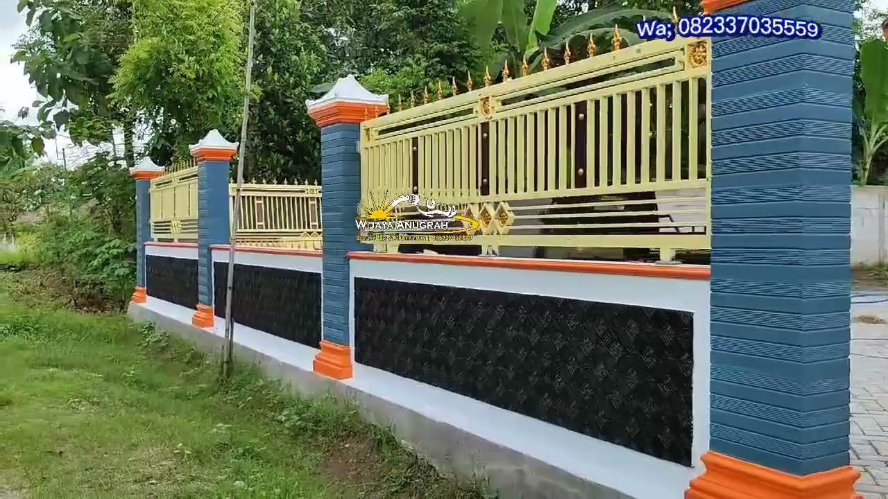 Gerbang & Pagar minimalis kelas sultan‼️ Yang di tunggu2 subscribers💯