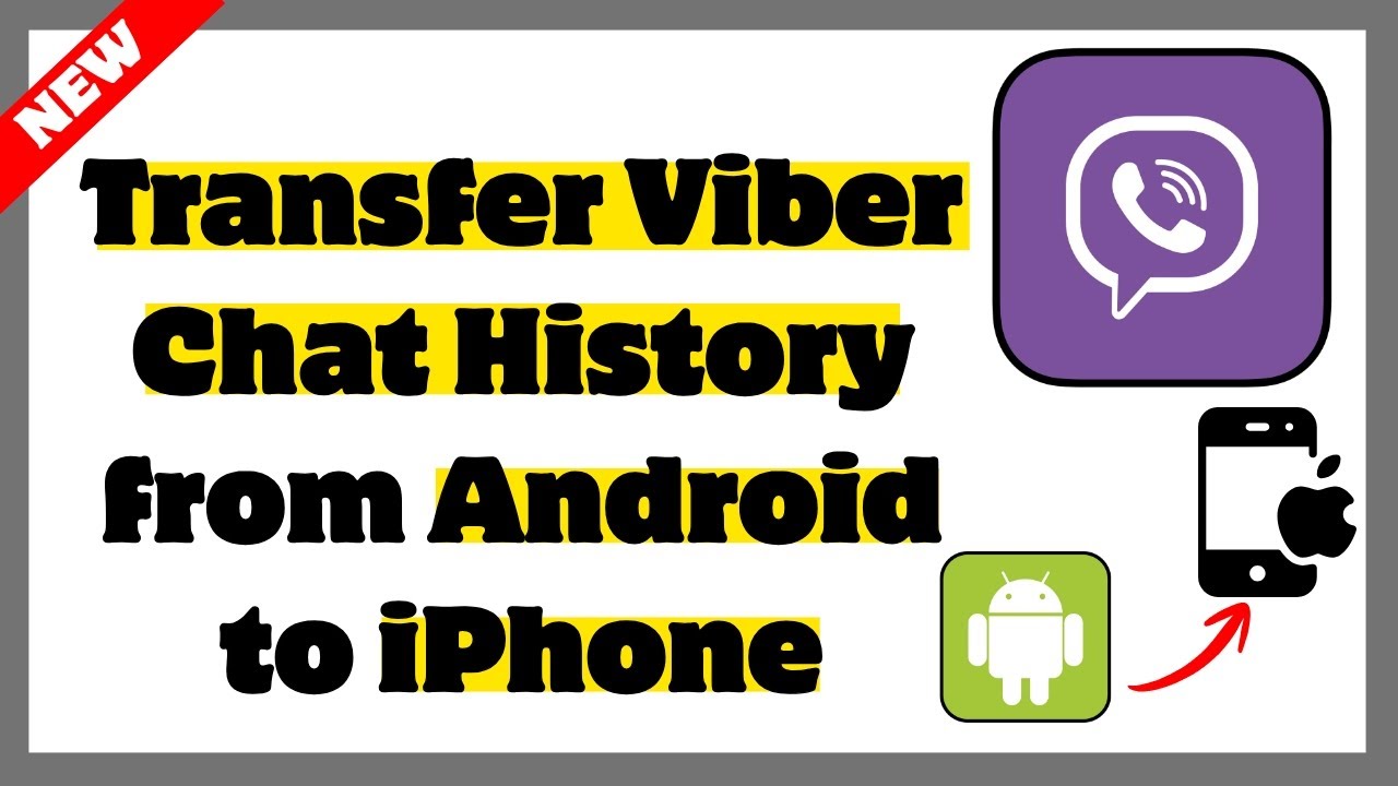 How to Transfer Viber Chat History from Android to iPhone – Easy Guide (2026)