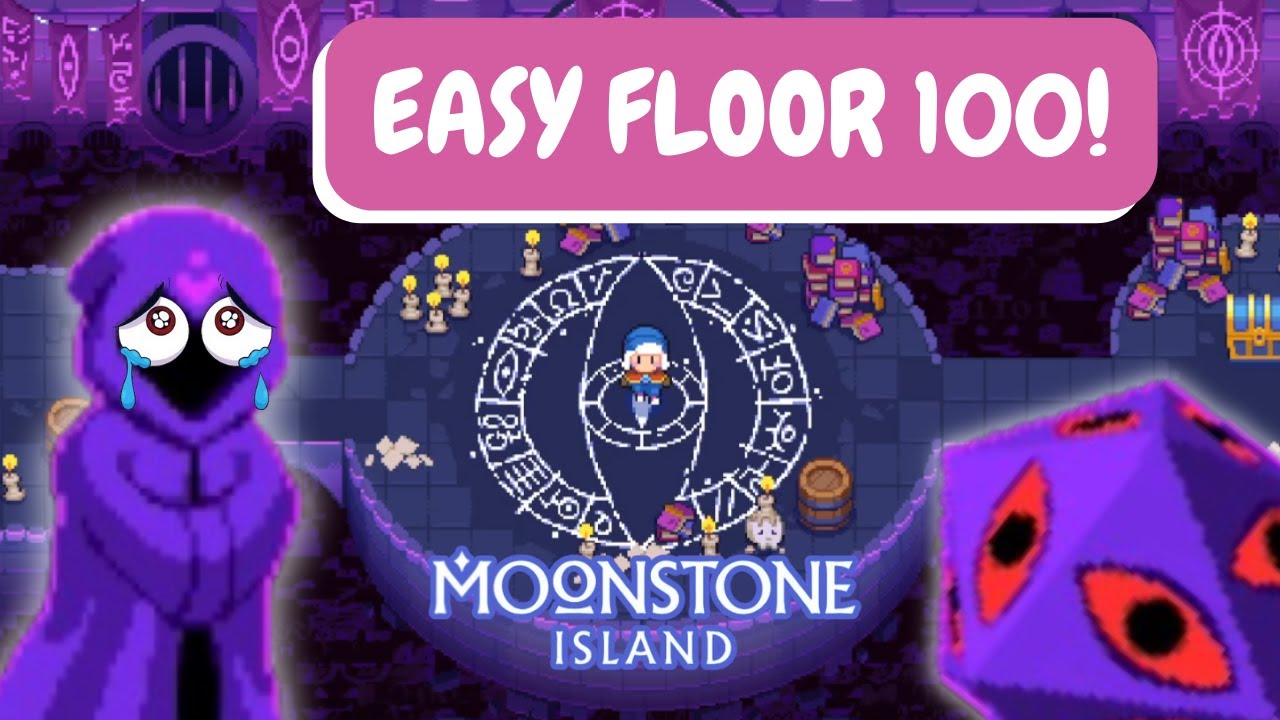 I Reached F100+ at Moonstone Island's Infinity Dungeon || +Tips & Tricks