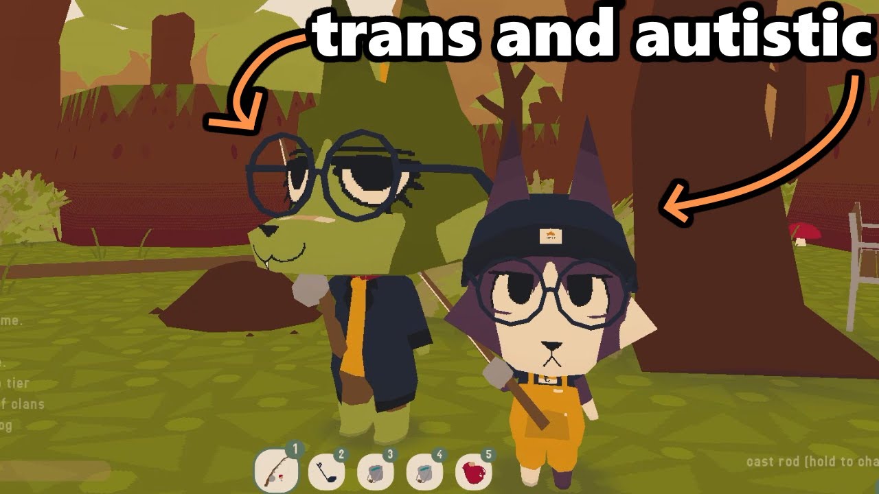 Gender Expression In Videogames And Autism Habits [WEBFISHING]
