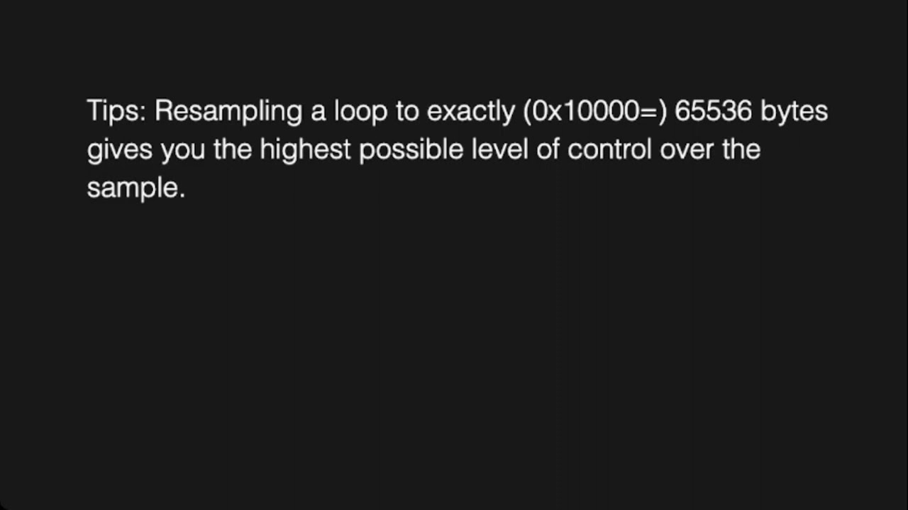 Chopping samples in MilkyTracker Tutorial
