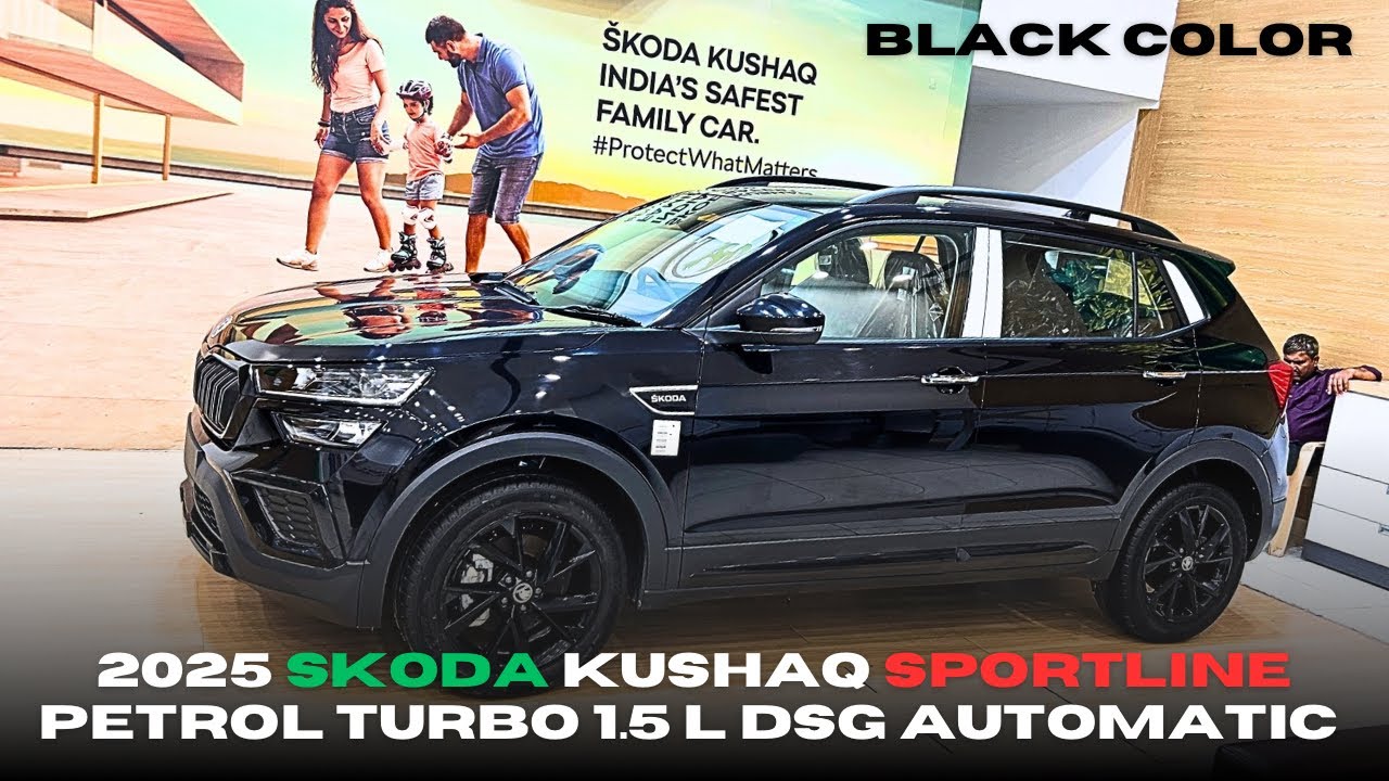 2025 skoda KUSHAQ sportline 1.5L Petrol  turbo DSG automatic 