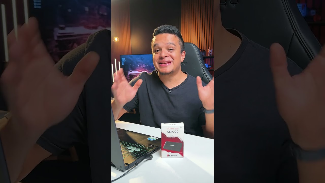 SSD externo FAVORITO dos editores! Kingston XS1000