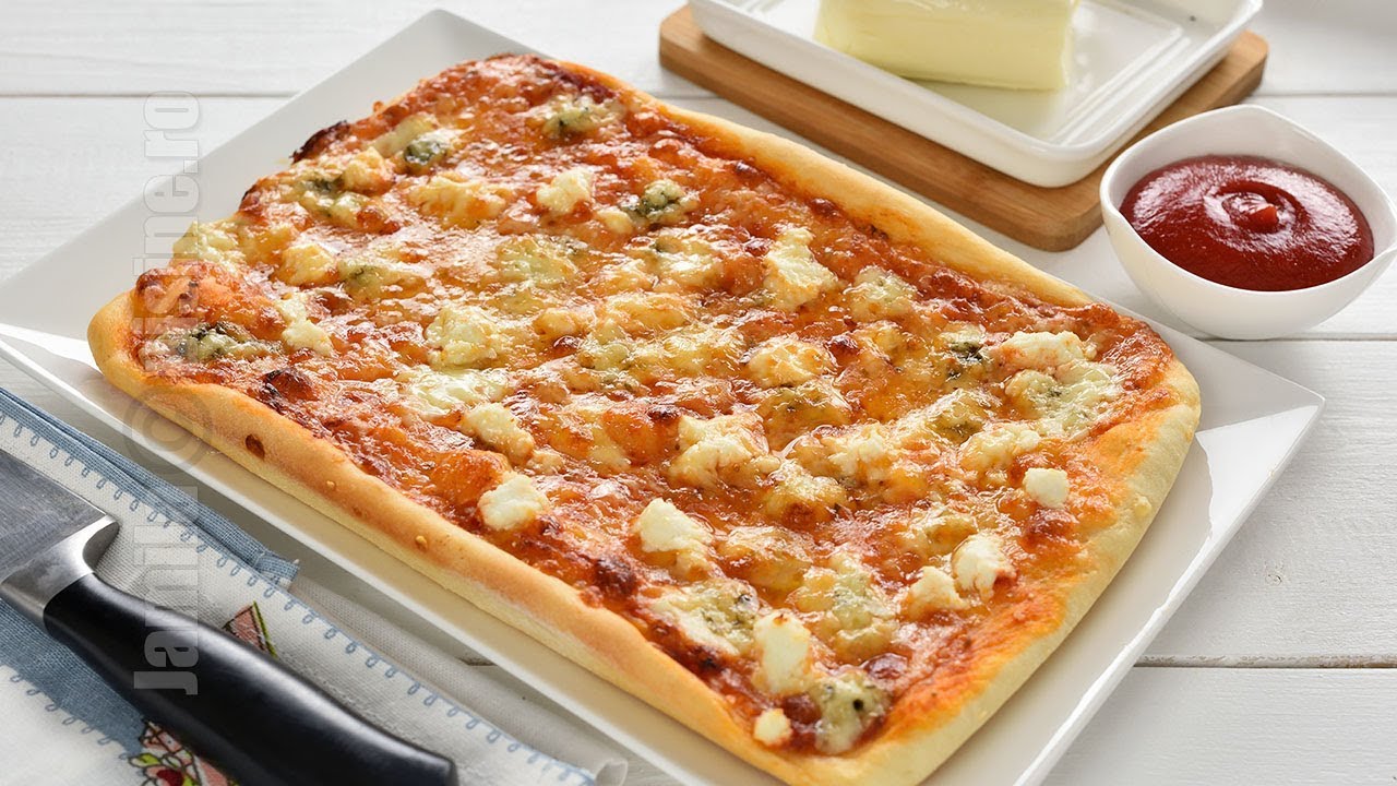 Pizza quattro formaggi (CC Eng Sub) | JamilaCuisine