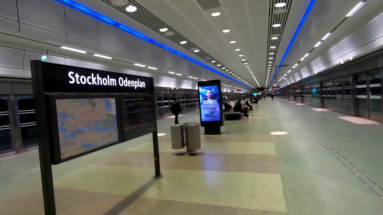 Stockholm Commuter Rail - Odenplan Station | Sweden | 23/04/24