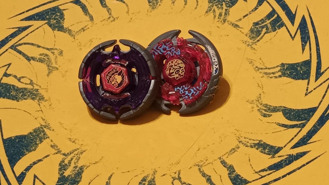 Beyblade metal masters serie Earth Eagle vs Thermal Lacerta