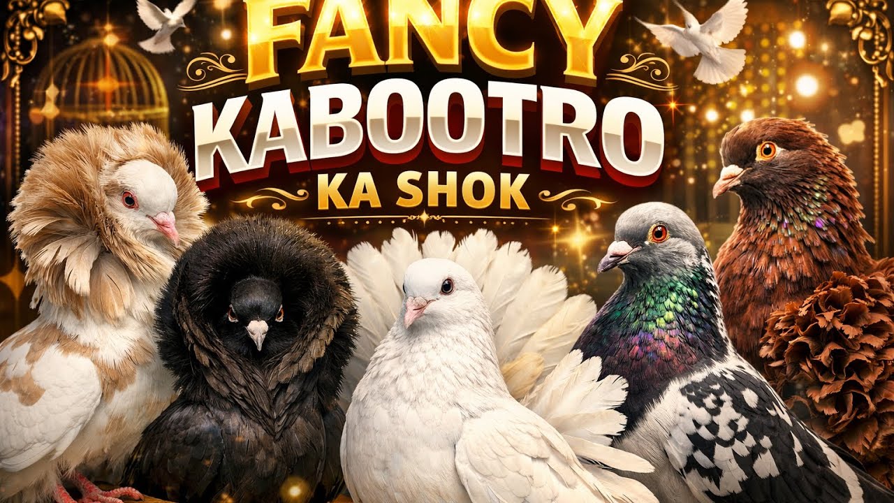लॉफ्ट के परिंदे Fancy Kabootro Ka Shauk 🕊️ | Rare & Beautiful Pigeon Breeds