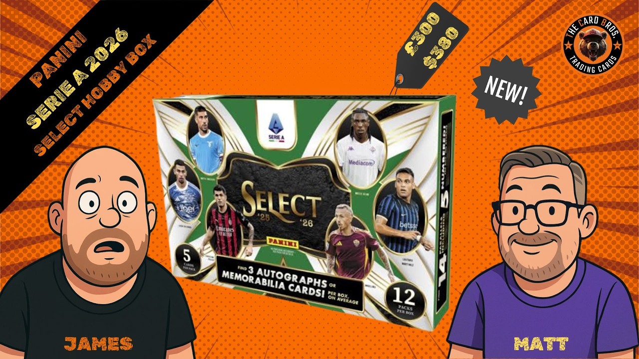 Открытие Hobby-бокса Panini Select Serie A