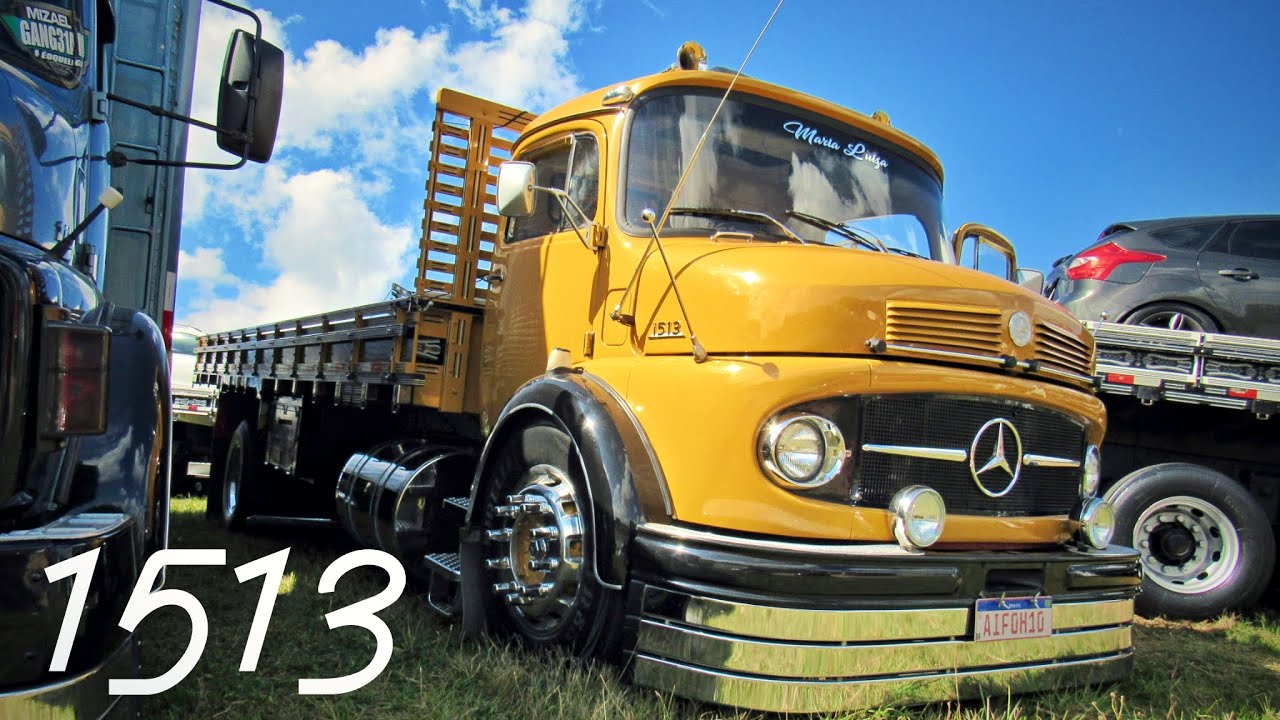 Um Mercedes-Benz 1513 impec&aacute;vel! No estilo das antigas - 1&ordm; Fest Truck Mandirituba - Schulis Customs