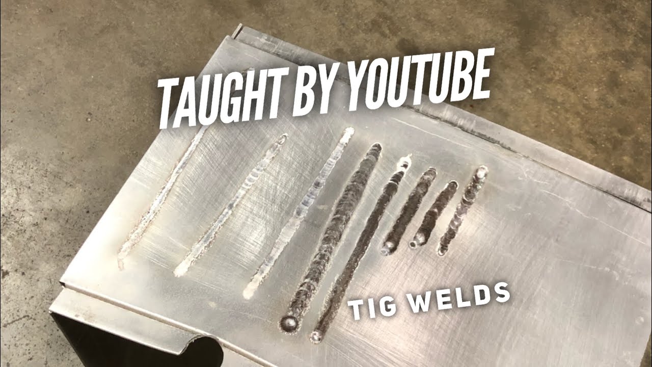 Learn how to TIG WELD by watching YouTube? Car Parts Incoming!