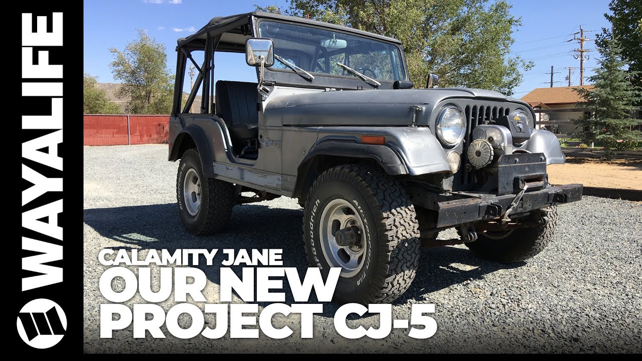 1974 Jeep CJ5 Renegade Restoration Project First Look - CALAMITY JANE : Part 1