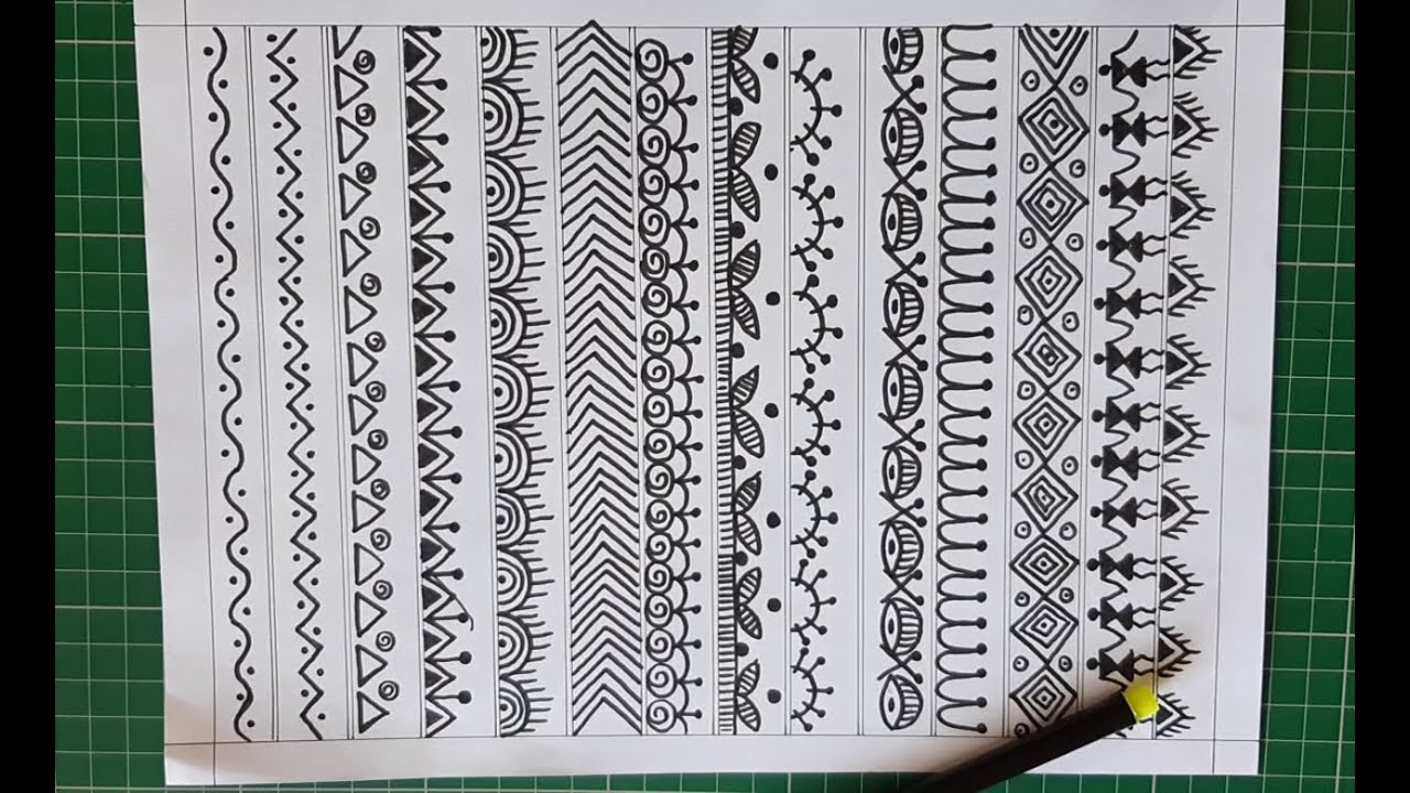 Warli Border Part 1