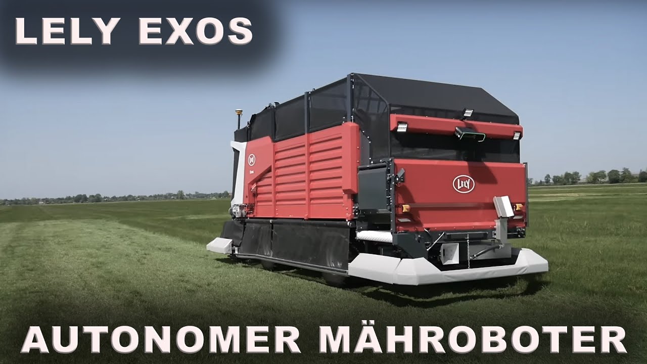 LELY - Exos Gras Mäh- und Fütterungsroboter