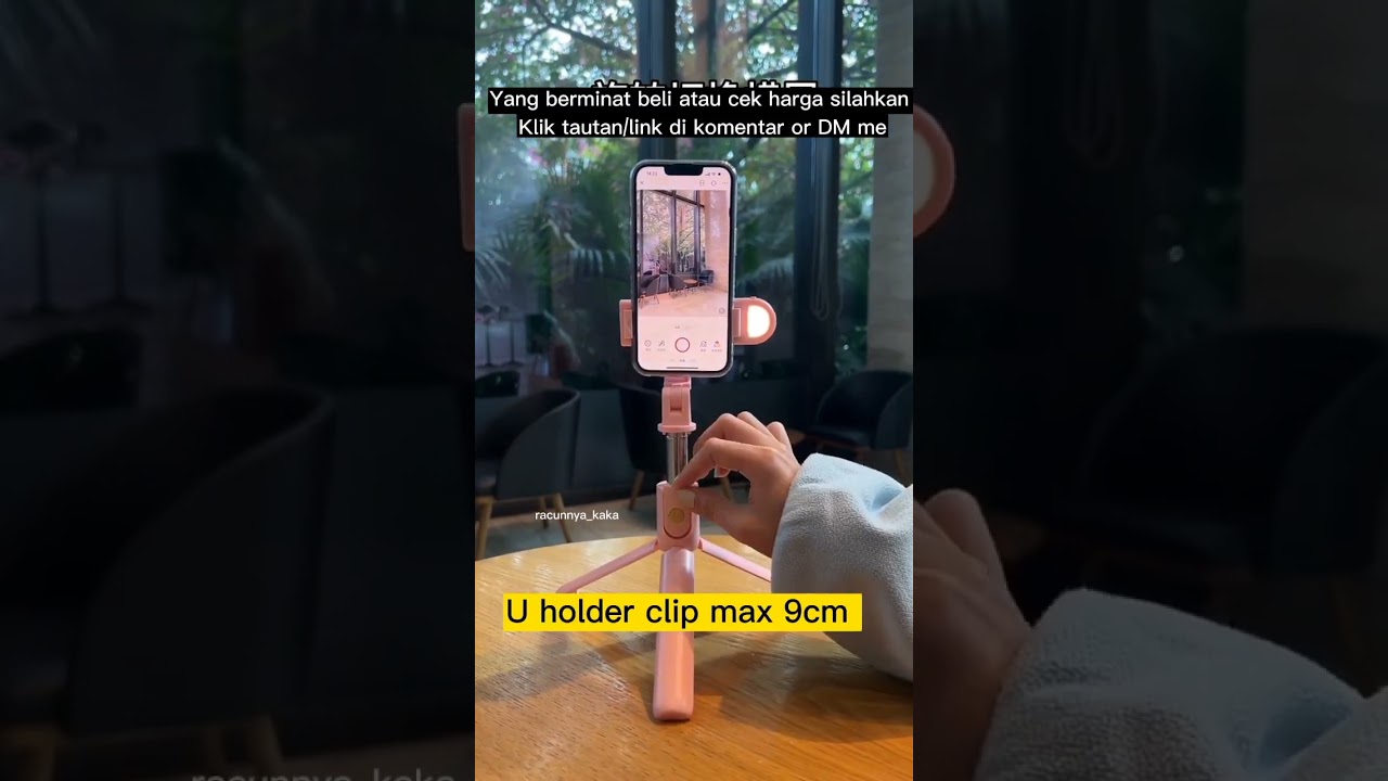 tongsis tripod bluetooth 3in1 tripot tongsis selfie bluetooth LED