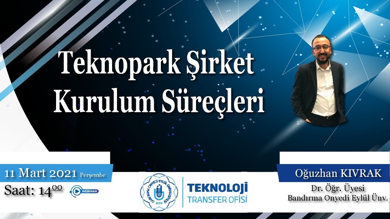 Teknopark Şirket Kurulum Süreçleri