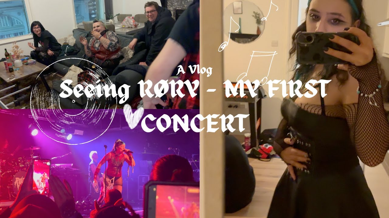 My First concert - Seeing RØRY // A Vlog