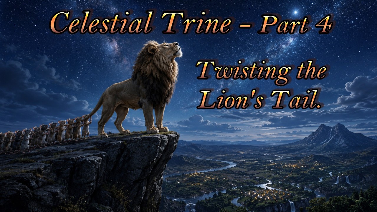 Twisting The Lions Tail ~ The Red Ribbon Is Cut ~ Celestial Trine Pt4