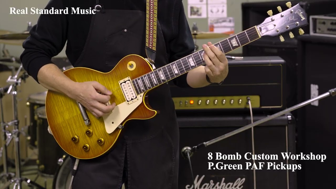 8 Bomb Custom Workshop P.Green PAF Pickups