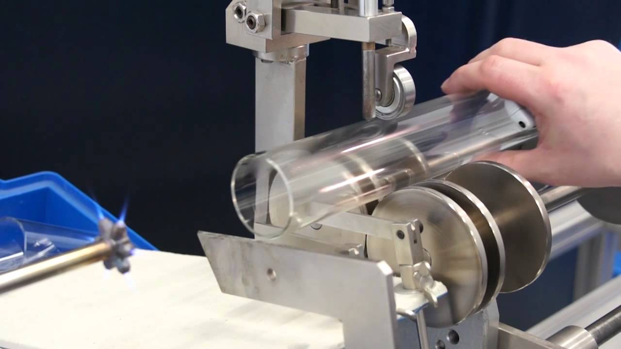71/8.10 ARNOLD - Glasrohr-Absprengmaschine