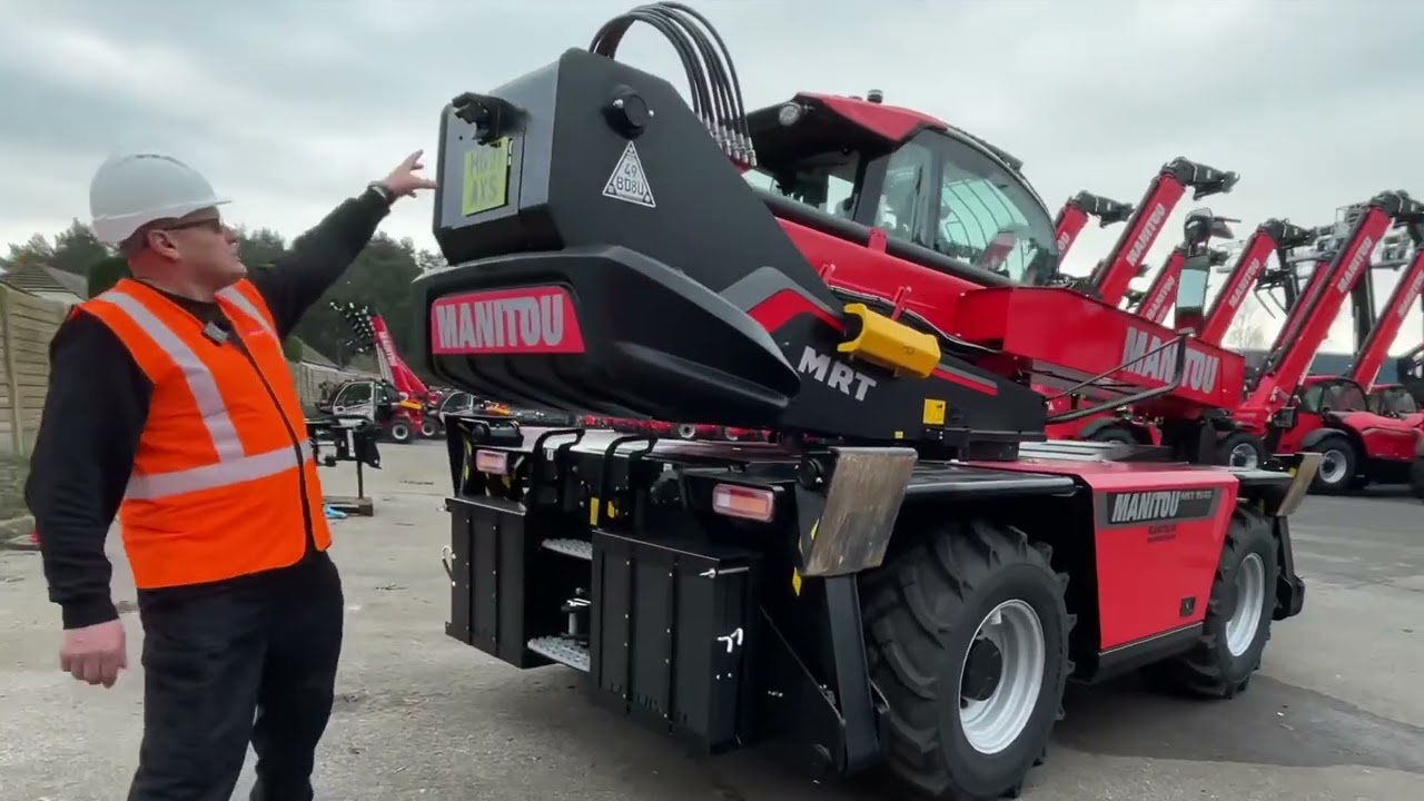 Телескопические погрузчики Manitou MRT Rotary