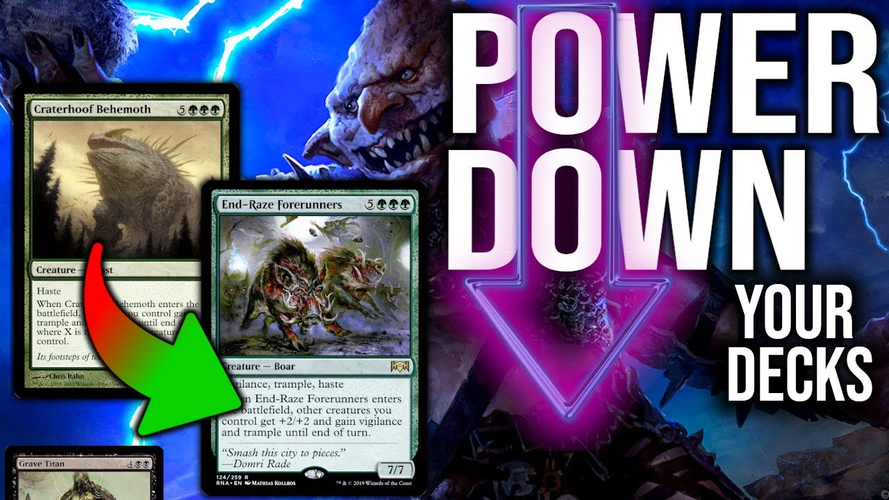 5 Ways to Lower Your Deck's Power Level in Commander