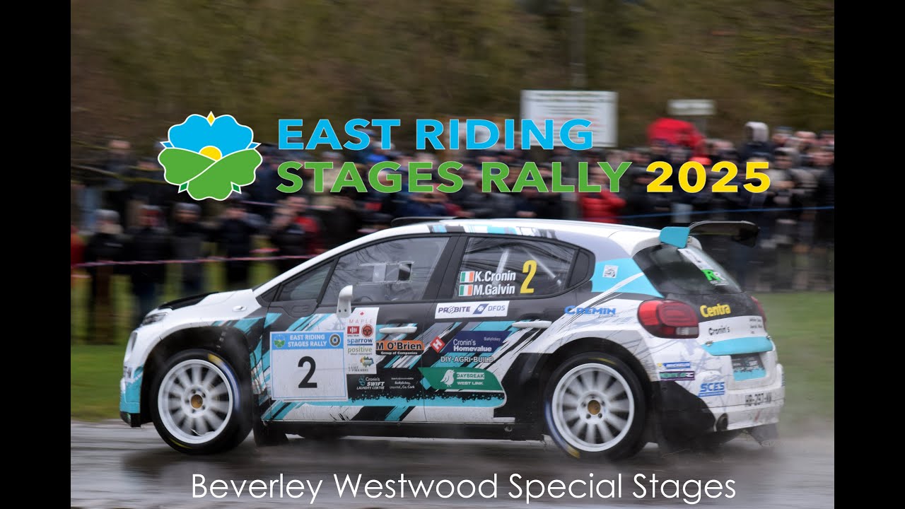 East Riding Stages Rally Westwood Special Stage 23.02.2025