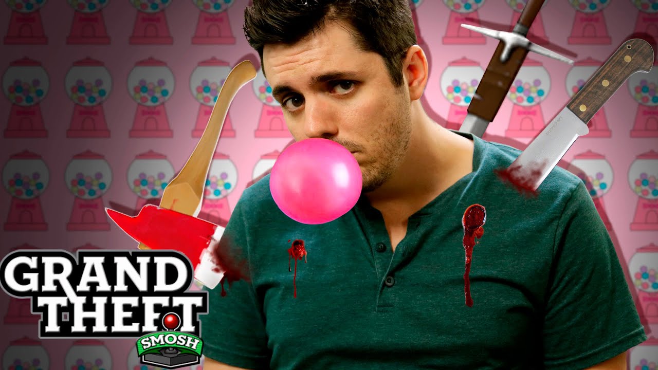 BUBBLEGUM DEATH CHALLENGE (Grand Theft Smosh)